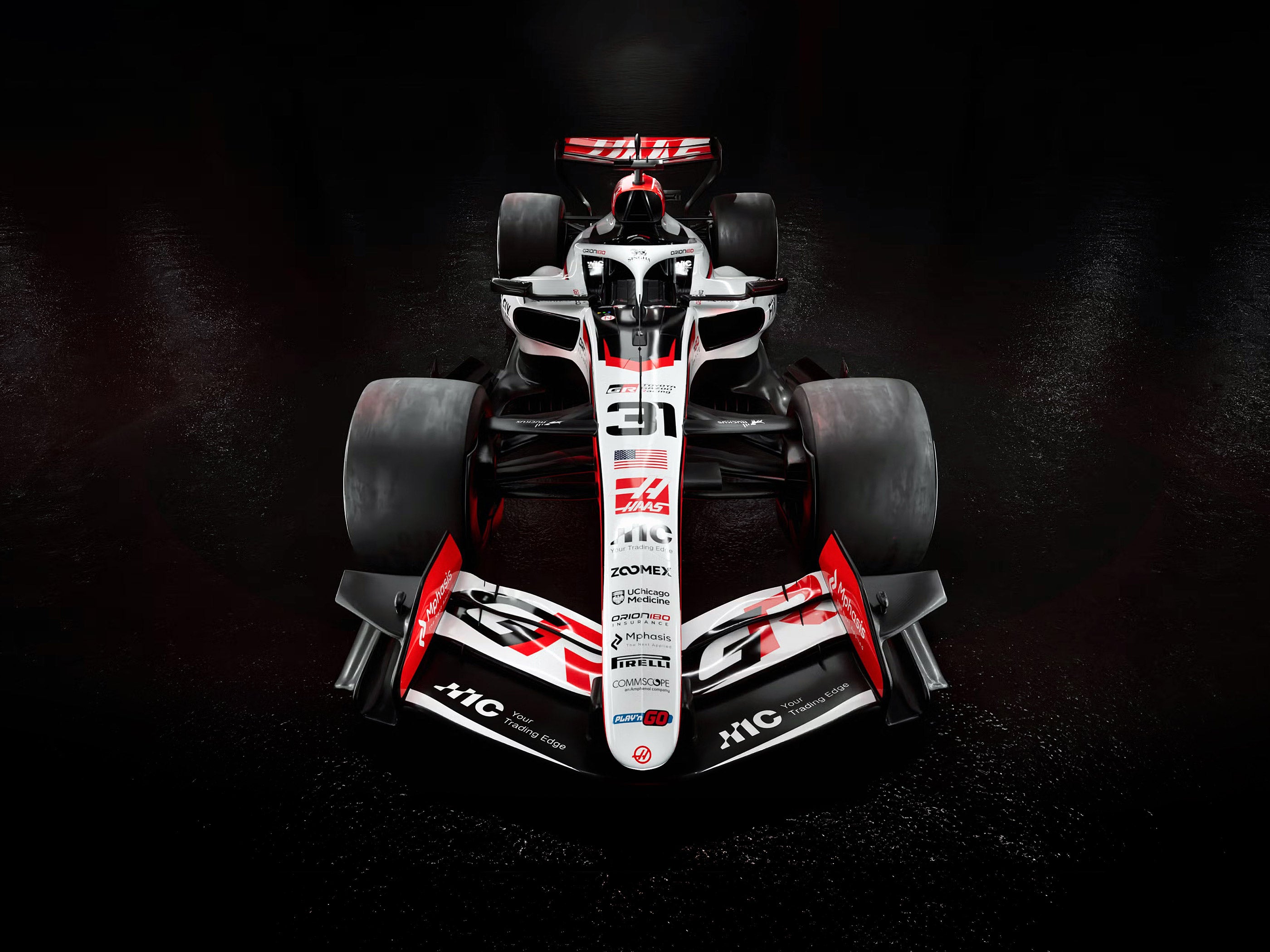 2026 HAAS VF F1 front