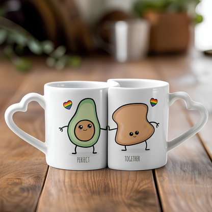 Couple Mugs Set