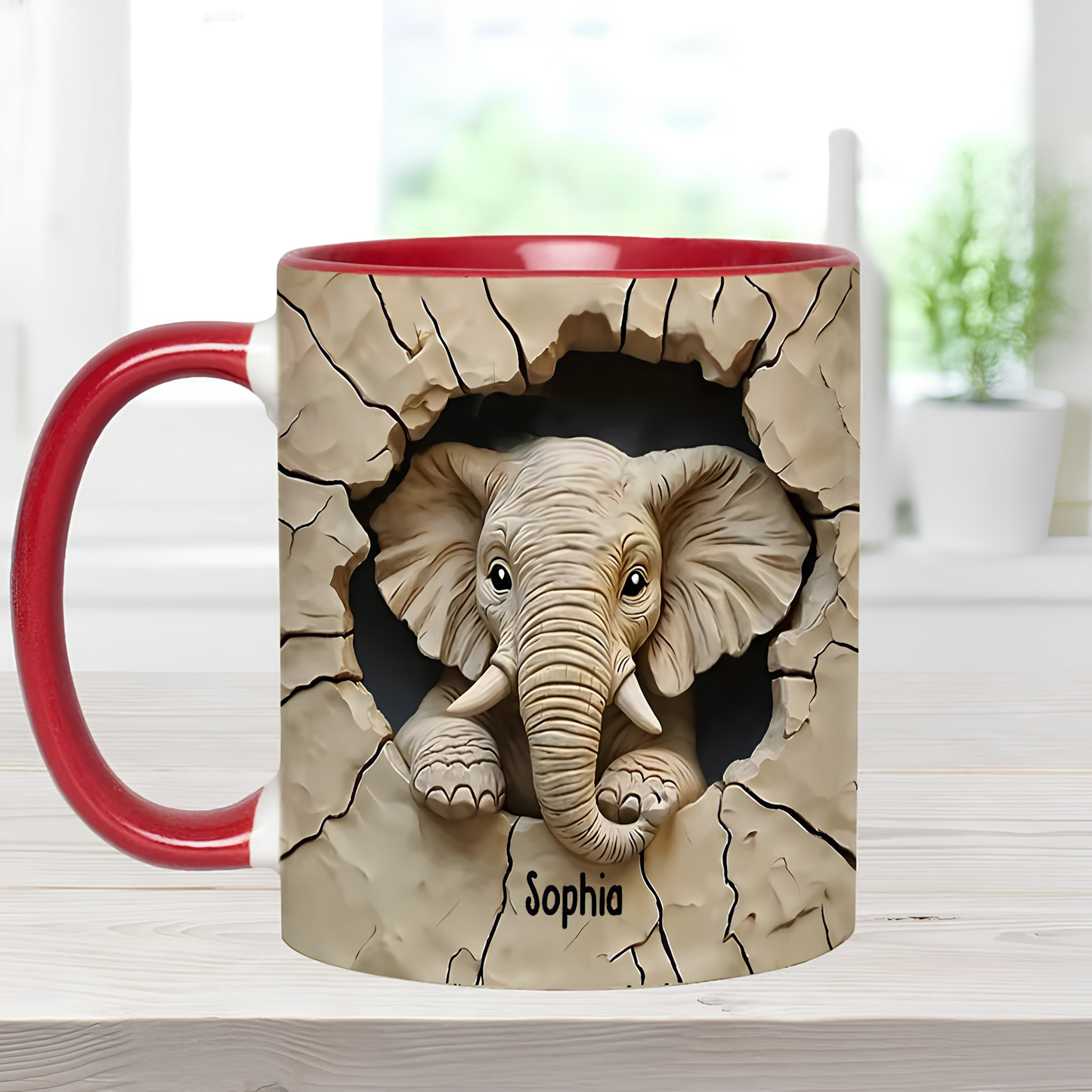 Inner Colored Mug – Red