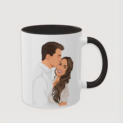 Inner Colored Mug – Black