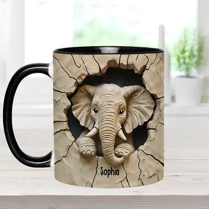 Inner Colored Mug – Black