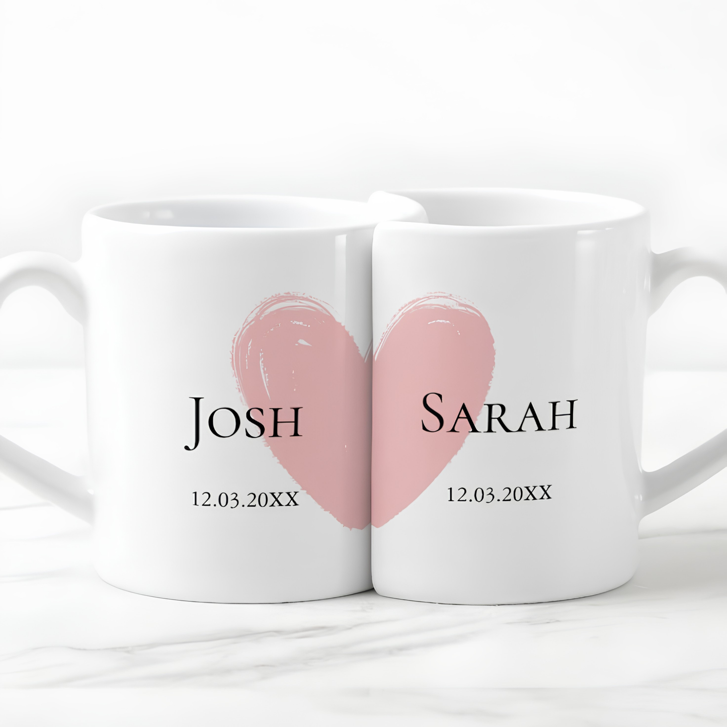 Couple Mugs Set