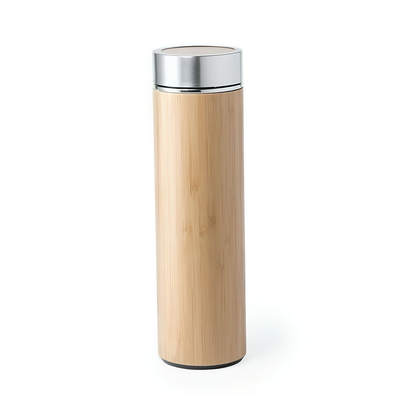 Bamboo Stainless steel insulated water bottle