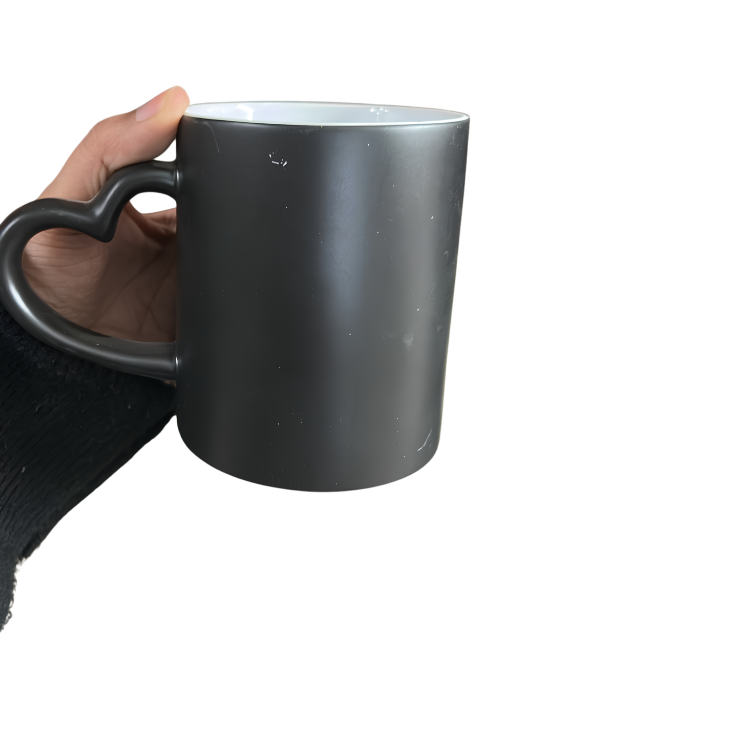 Heart Handle Magic Ceramic Mug -Colour Changing Mug