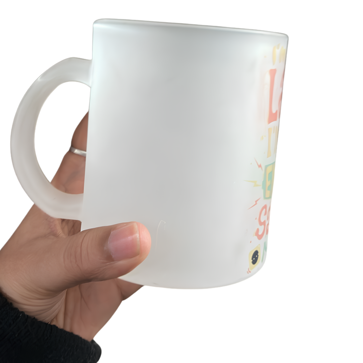 Frosted Glass Mug
